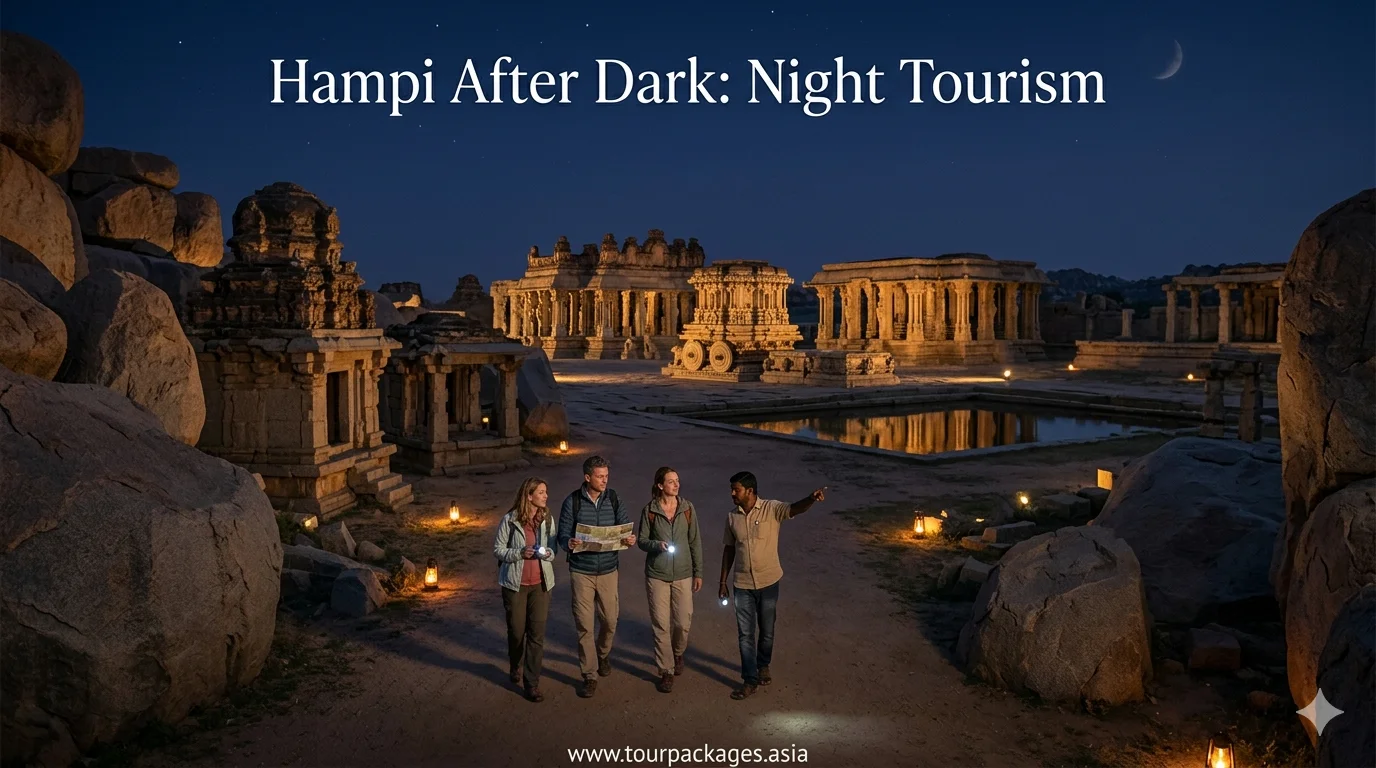 Hampi After Dark: Night Tourism Experience