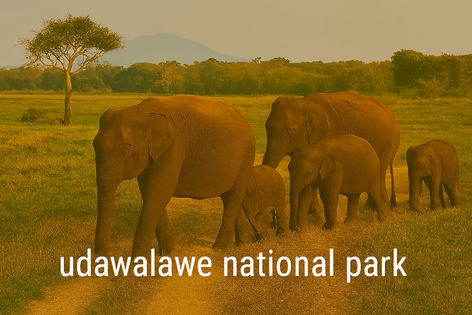 Udawalawe National Park: Sri Lanka’s Elephant Safari & Wildlife Haven