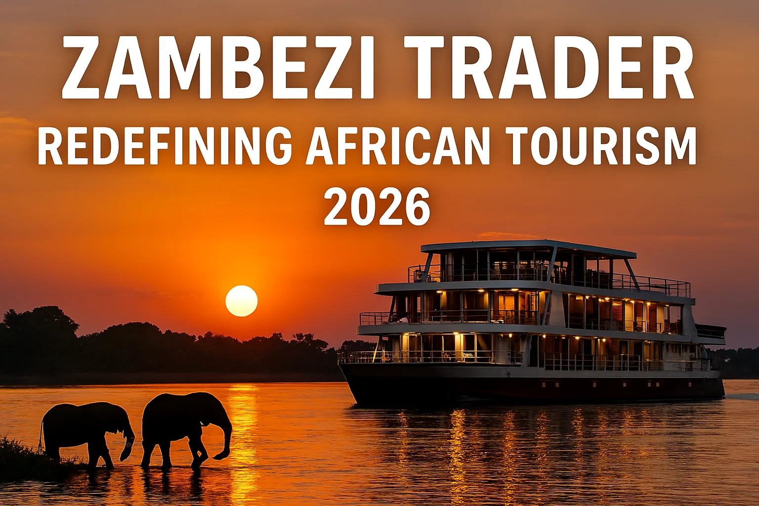Zimbabwe Unveils Zambezi Trader - A Luxury River Cruise Redefining African Tourism