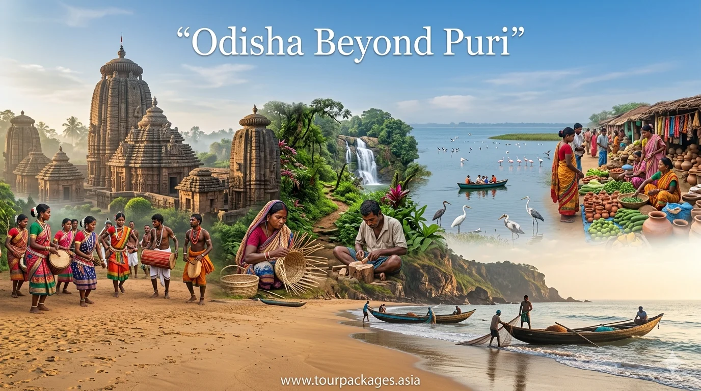 Odisha Beyond Puri: Hidden Beaches, Ancient Temples, Tribal Culture & Offbeat Experiences