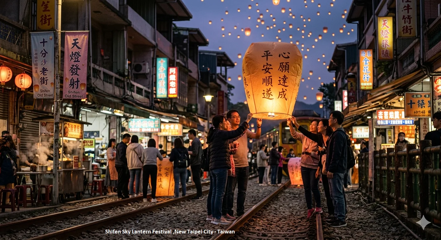 Shifen Lantern Festival Taiwan — Sky Lantern Release Guide