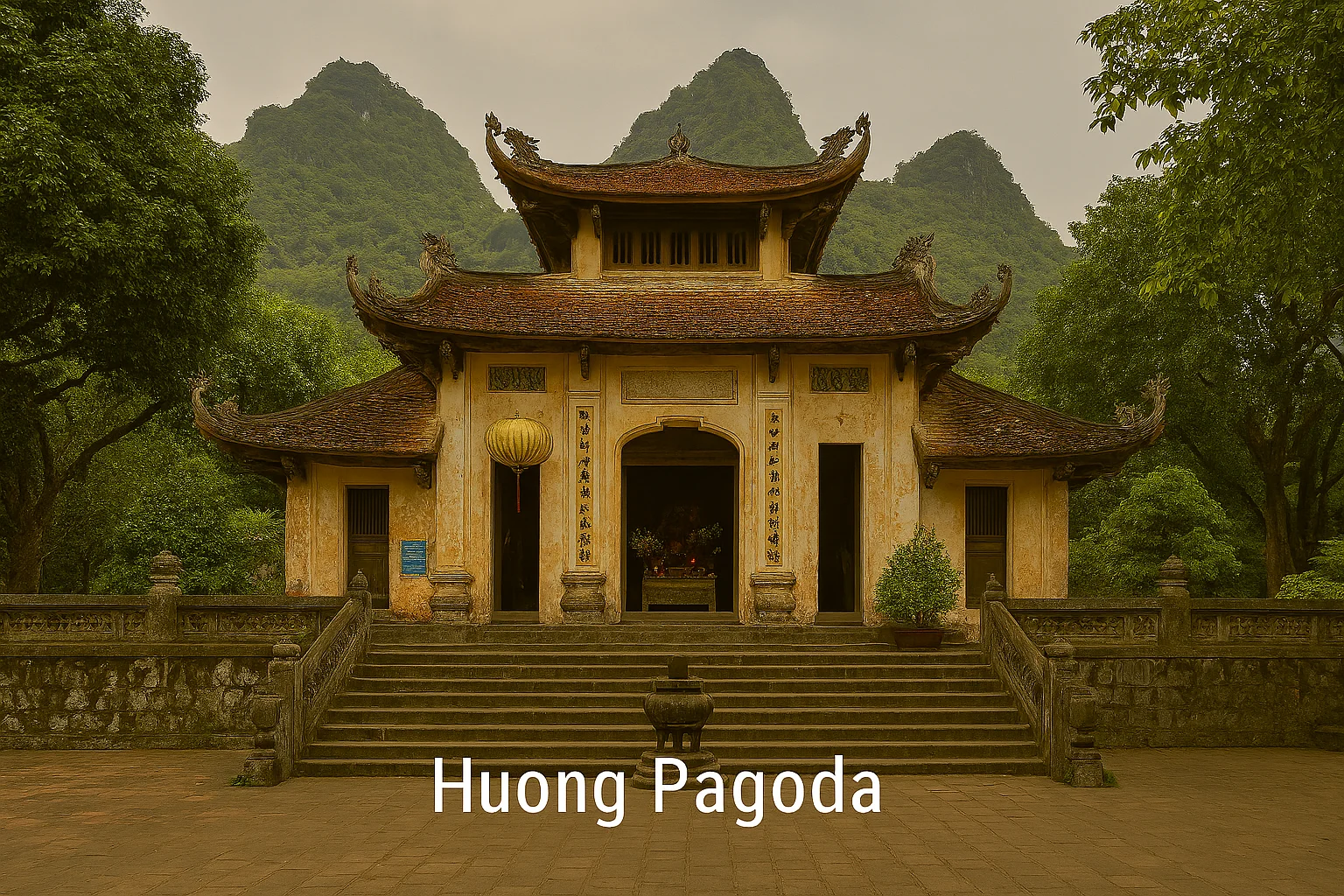 Buddhist temples Hanoi