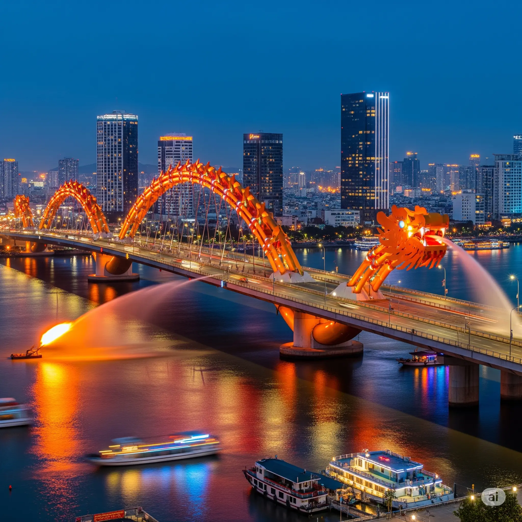 Planning your visit? Discover the best time to visit Dragon Bridge Da Nang, learn where to watch Dragon Bridge fire show, and explore things to do near Dragon Bridge