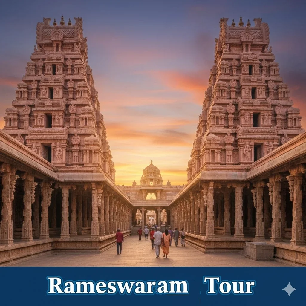 Madurai–Rameswaram–Kanyakumari Tour Package (3 Nights / 4 Days)