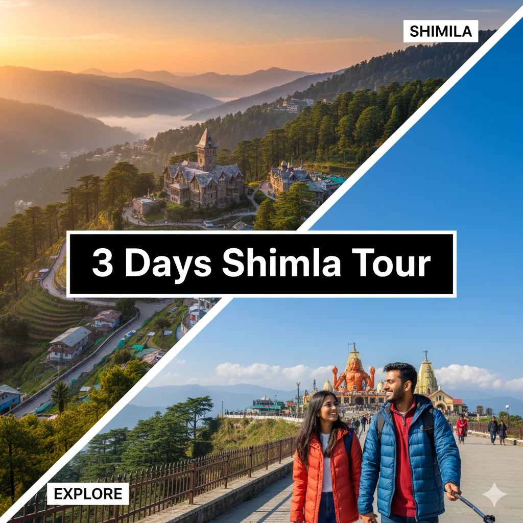 3 Days Shimla [SML] Getaway from Delhi [NDLS] | Tour Code [171‑1]